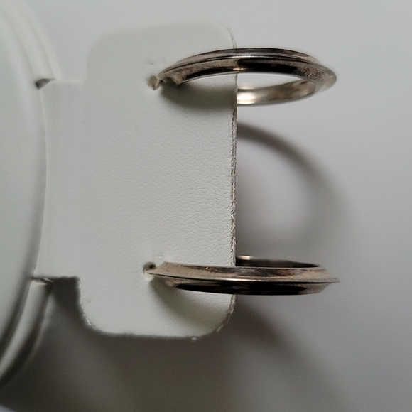 Sterling Silver Hoops - Picture 1 of 4